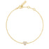 Gold Sweetheart Pavé Bracelet